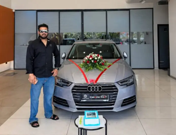 26-Year-Old Trader & Influencer Rahul Saini Marks a New Milestone with Luxury Audi Purchase
