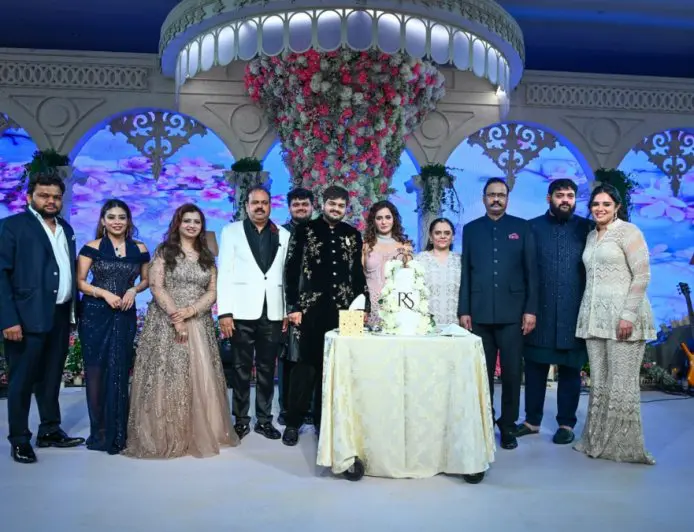 A Grand Beginning: Engagement Celebrated in Royal Splendor