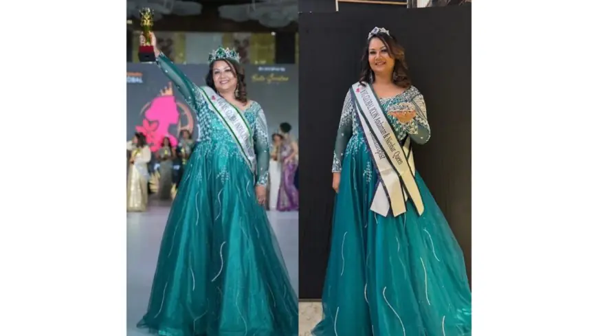 Radhika Beena Lakra Shines with Grace and Purpose at VG Miss and Mrs India Global Icon 2026