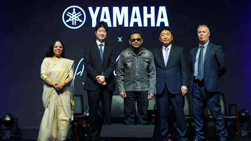 Yamaha Music India Pvt. Ltd. announced the appointment of A.R. Rahman, Academy Award-winning composer and Internationally Acclaimed Music Icon as Brand Ambassador