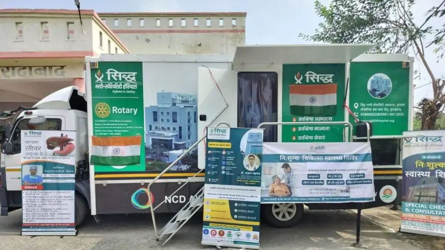 Dr Anurag Mehrotra’s Swasth Suraksha Yatra and Siddh Hospital’s Hospital on Wheels Take the Fight Against Non‑Communicable Diseases to India’s Doorstep