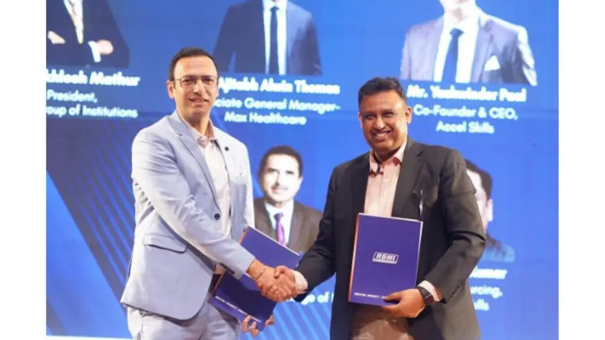 RBMI GROUP OF INSTITUTIONS, in collaboration with Accel Skill, has announced the launch of Centers of Excellence across two campuses, aimed at preparing Indian healthcare professionals for global career opportunities.