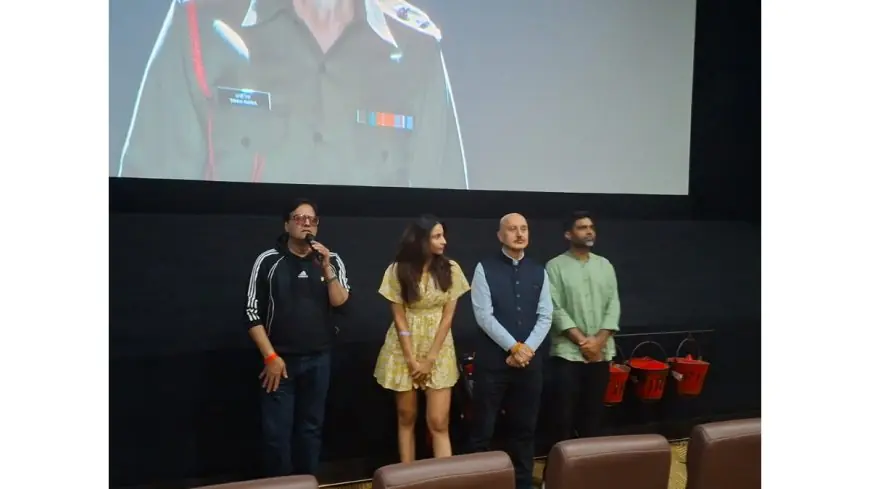Lions Club of Mumbai SOL and Lion Raju Manwani Hosted Special Screening of the film “Tanvi“, Anupam Kher and Shubhangi Dutt lit up the screening night alongside Raju Manwani and Dada Vashu Shroff, turning it into a star-studded affair
