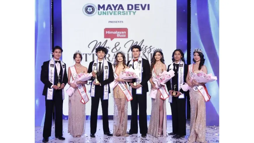 Harsh Chaudhary and Tarushi Dobhal Crowned Mr and Miss Uttarakhand 2026