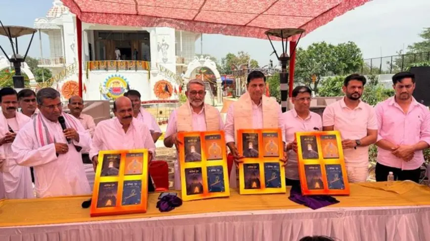 Nigamananda Asan Mandir Prana Pratistha and Dhwajarohana held in New Delhi on Akshaya Tritiya