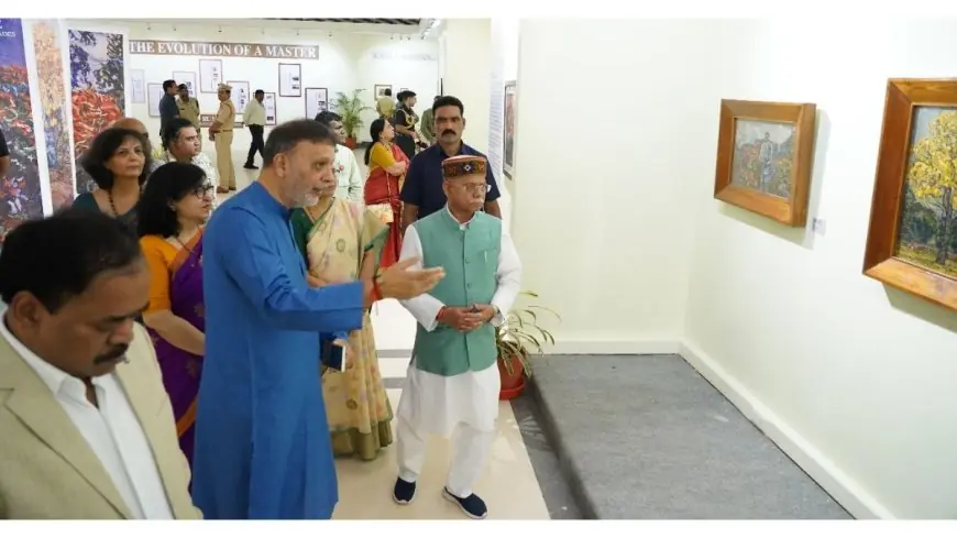 Shri Shiv Pratap Shukla – Hon Governor of Telangana Inaugurates Rumale Chennabasaviah’s Retrospective at Salar Jung Museum Hyderabad