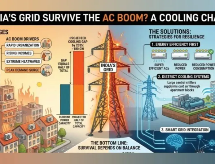 Can India’s Grid Survive the AC Boom. Praveen Bhardwaj (Advisor Think Tank Government of India)