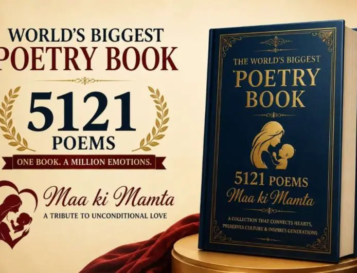 World’s Biggest Poetry Book: Dr. Andani’s 5121 Poems Celebrate Maa Ki Mamta