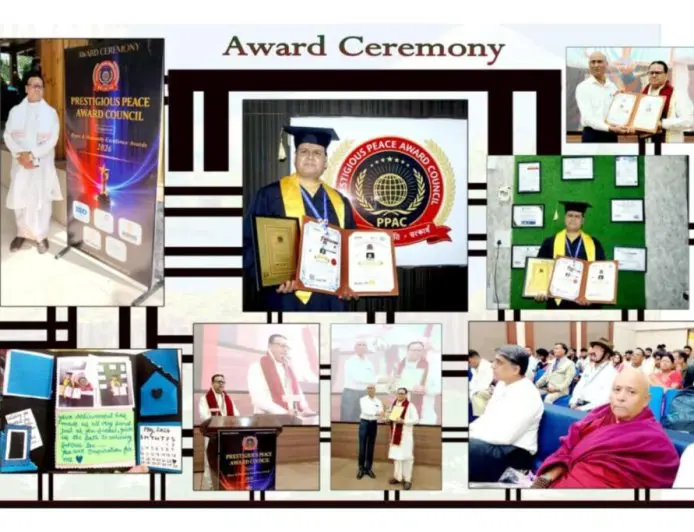Pt. Murari Lal Sharma Honored with Honorary Doctorate for Contributions to Vedic Knowledge and Social Service