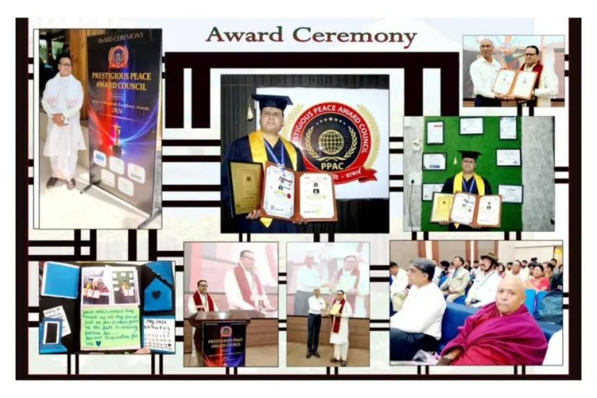 Pt. Murari Lal Sharma Honored with Honorary Doctorate for Contributions to Vedic Knowledge and Social Service