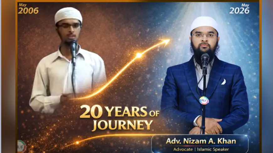 Adv. Nizam A. Khan: Two Decades of Da’wah, Education, Law and Social Leadership (2006–2026)