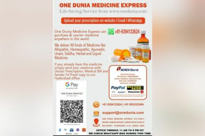 Medicine International Courier Service from India